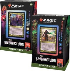 MTG The Brothers War Commander Deck - BOTH Commander Decks